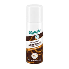 Batiste champú seco tamaño viaje: mini práctico para retoques en cualquier lugar.
