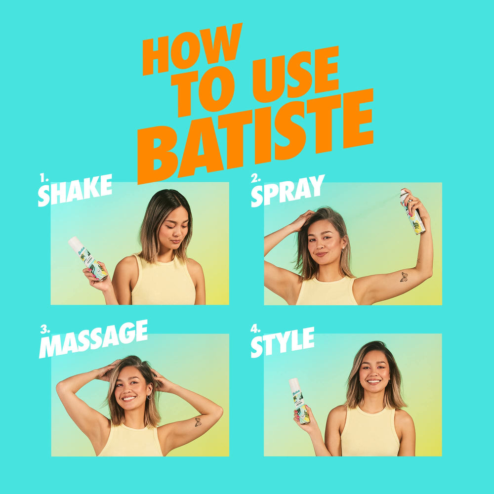 Batiste Tropical: aporta volumen y plenitud para un look más lleno.