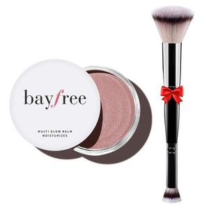 Bayfree bálsamo iluminador multi brillo set, empaque compacto para bolsos.