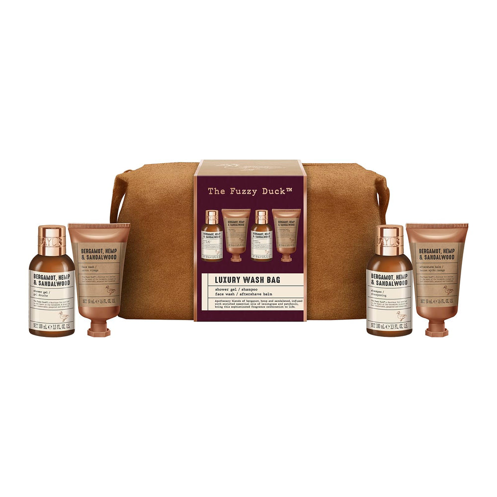 Baylis & Harding The Fuzzy Duck, neceser lujo, vista frontal, regalo elegante