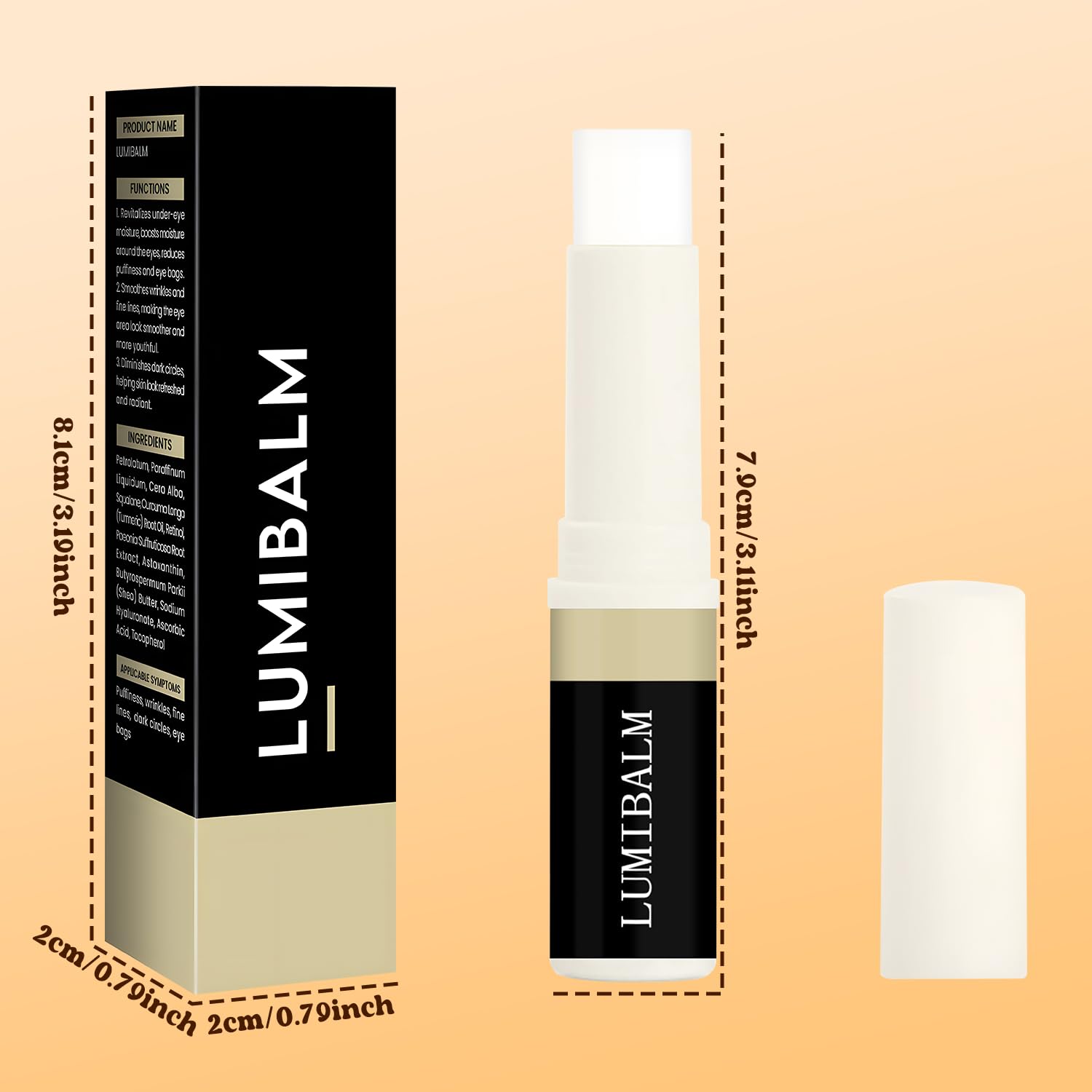 Paquete de 2 unidades de Lumibalm para cuidado continuo.