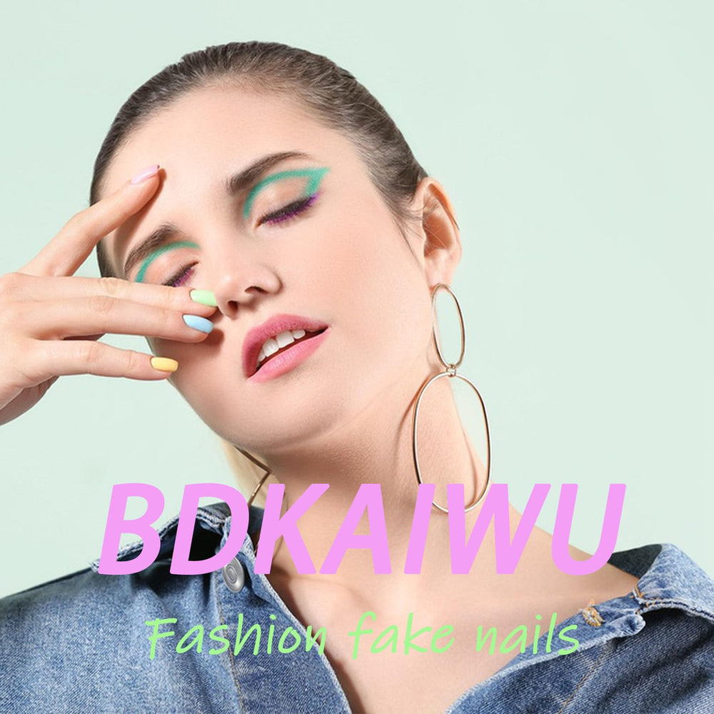BDKAIWU uñas postizas, ideales para fiestas y bodas.