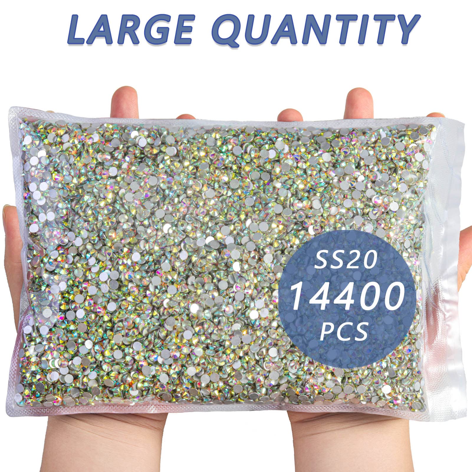 Beadsland aplicaciones versátiles para ropa, bolsos y uñas decorativas
