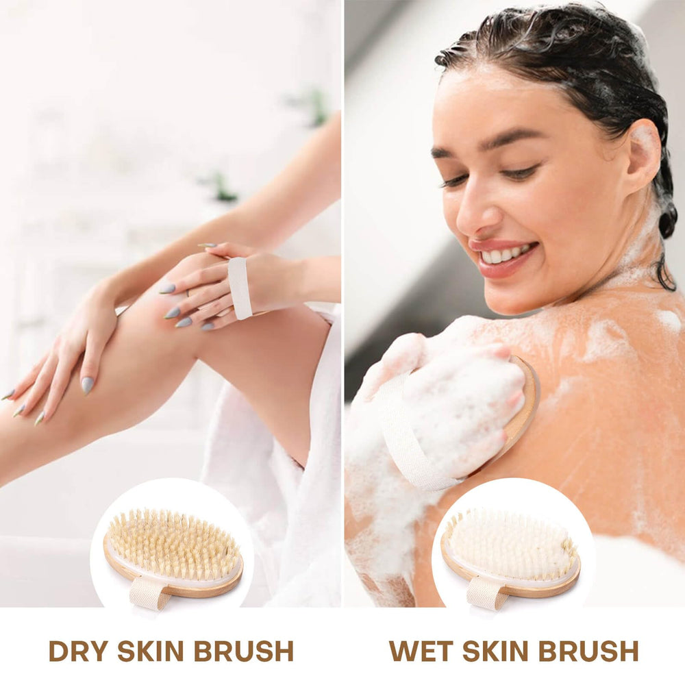 Bealihelp uso en ducha y masaje seco para limpieza profunda
