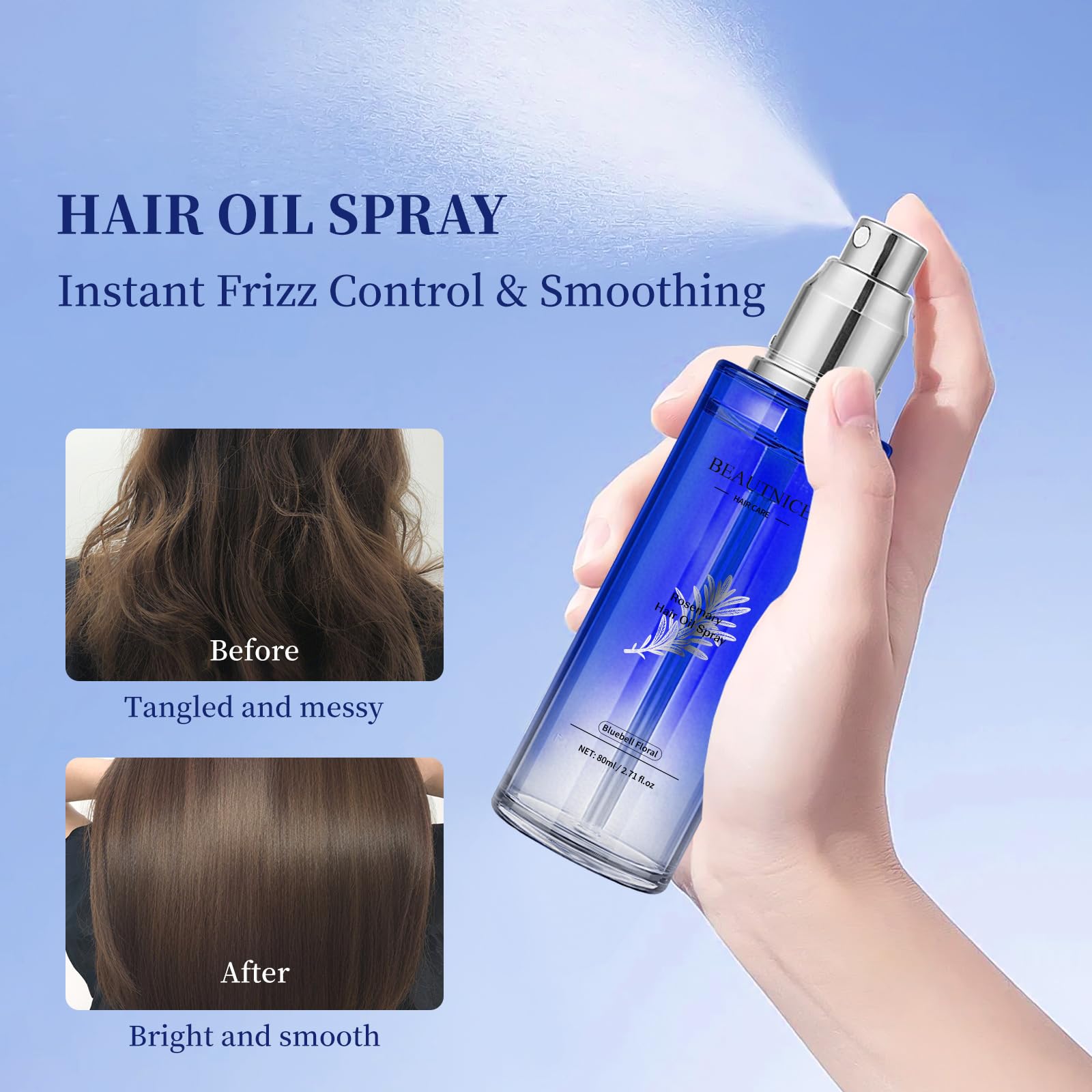 BEAUTNICE Aceite suave de jojoba y uva aporta nutrición ligera.
