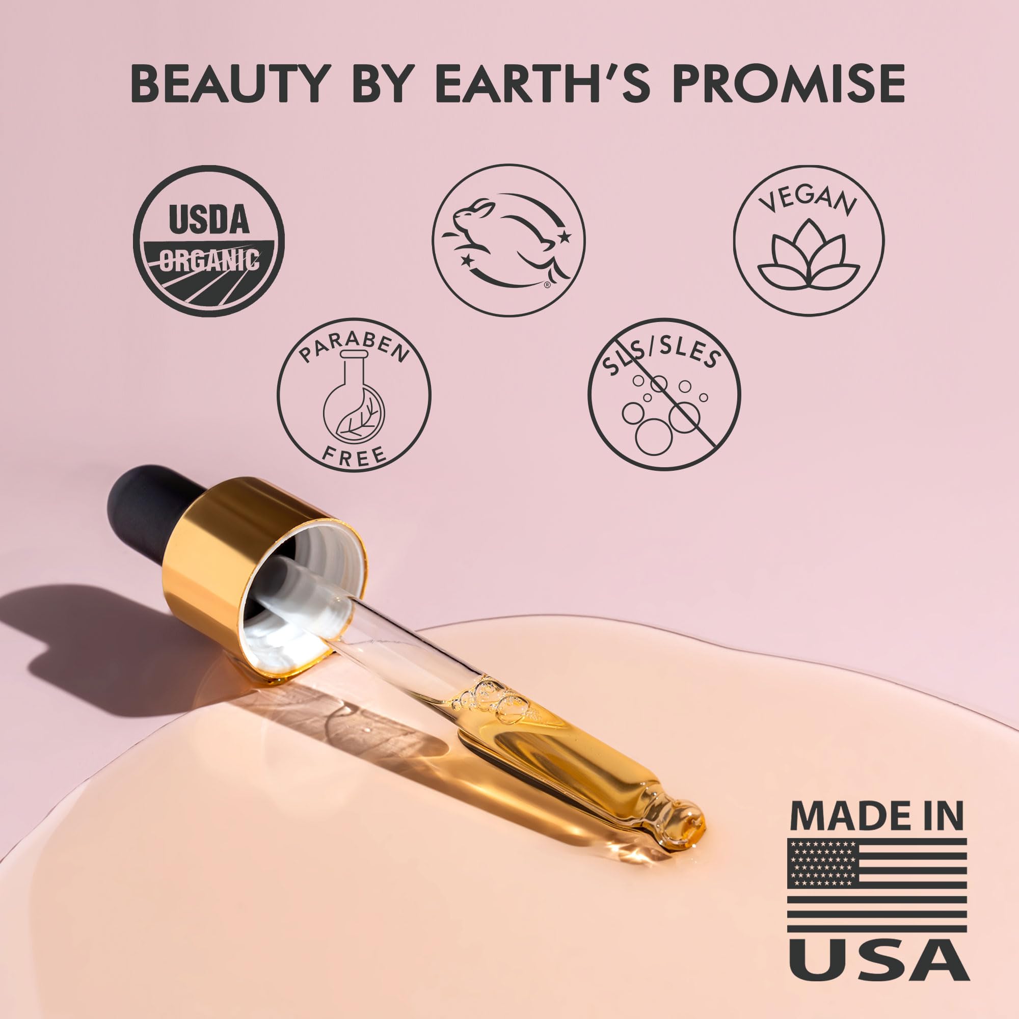 Beauty by Earth aceite facial jojoba para nutrición profunda