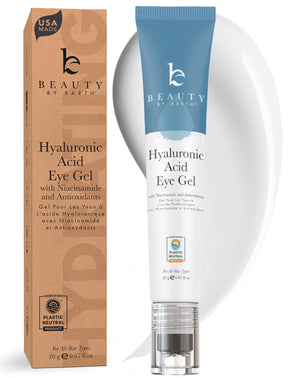 Beauty by Earth contorno de ojos gel frío, frescura instantánea para la zona ocular.
