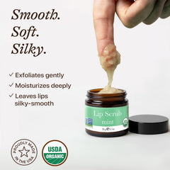 Exfoliante labios orgánico de Beauty by Earth hidrata mientras exfolia