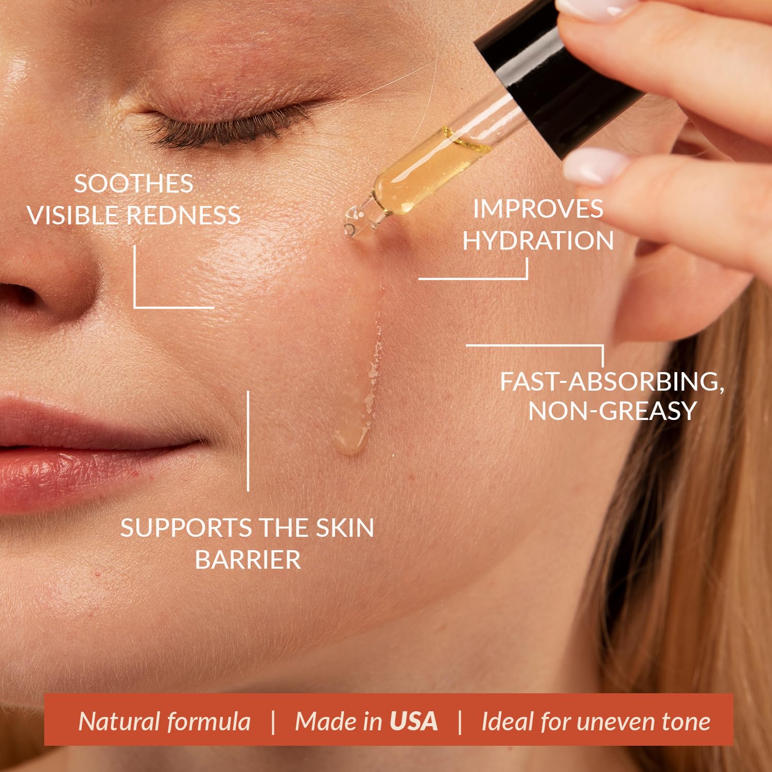 Concentrado de vitamina C que apoya la luminosidad facial.