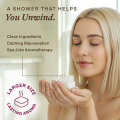 Tabletas ducha lavanda Beauty by Earth ofrece aroma calmante duradero