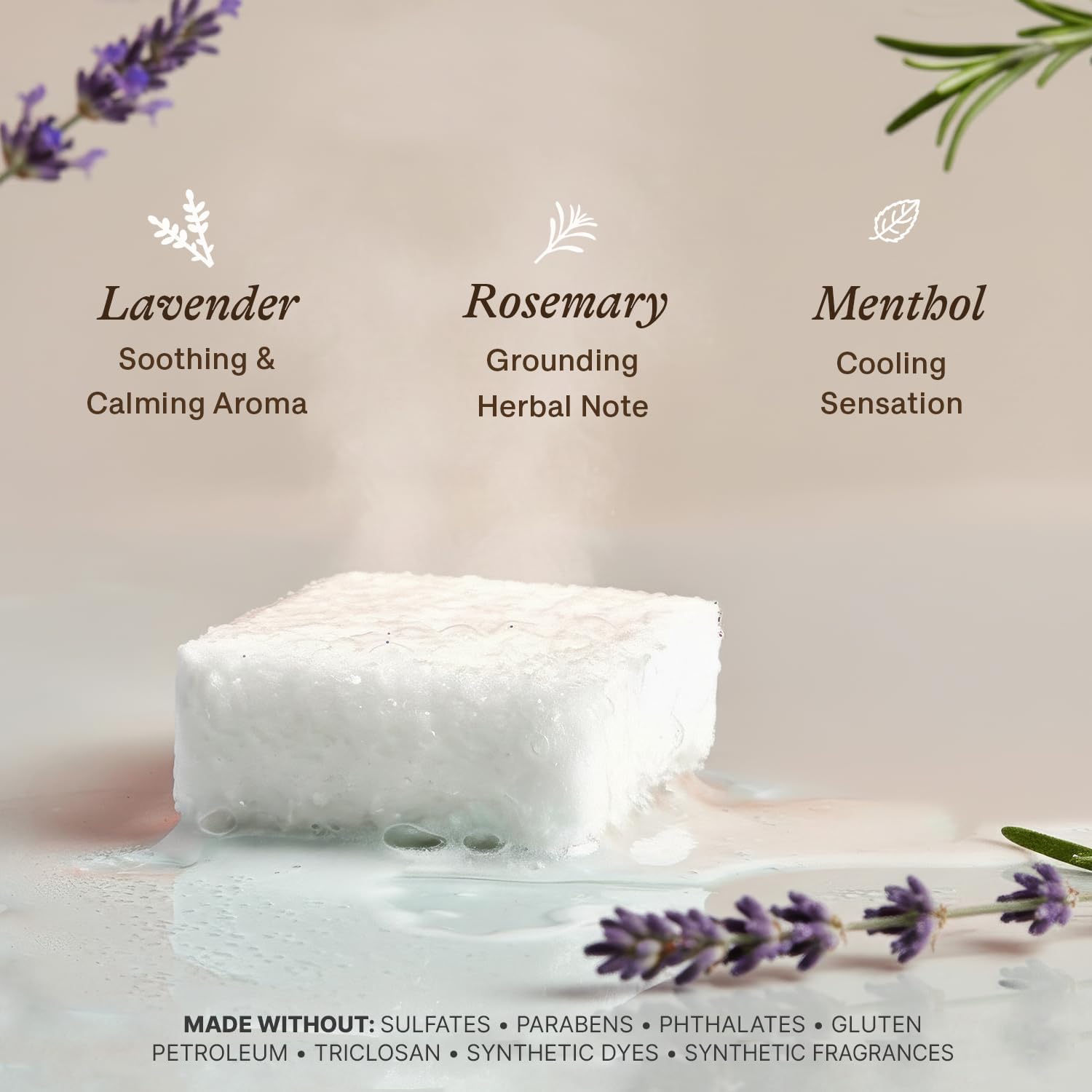 Beauty by Earth tabletas ducha lavanda, regalo ideal para ocasiones
