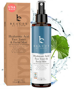 Beauty by Earth Toner: botella hidratante para piel más suave