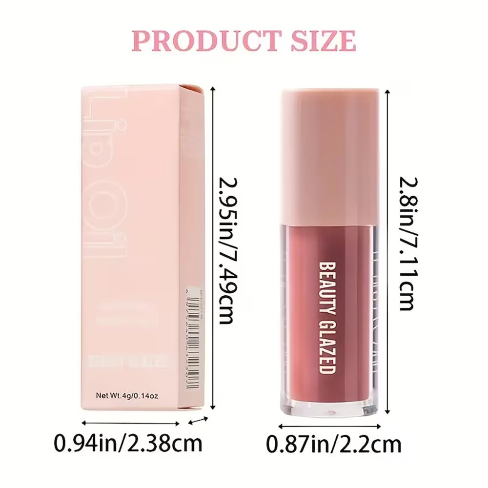 Beauty Glazed opción diaria para labios con brillo duradero en oficina o citas.