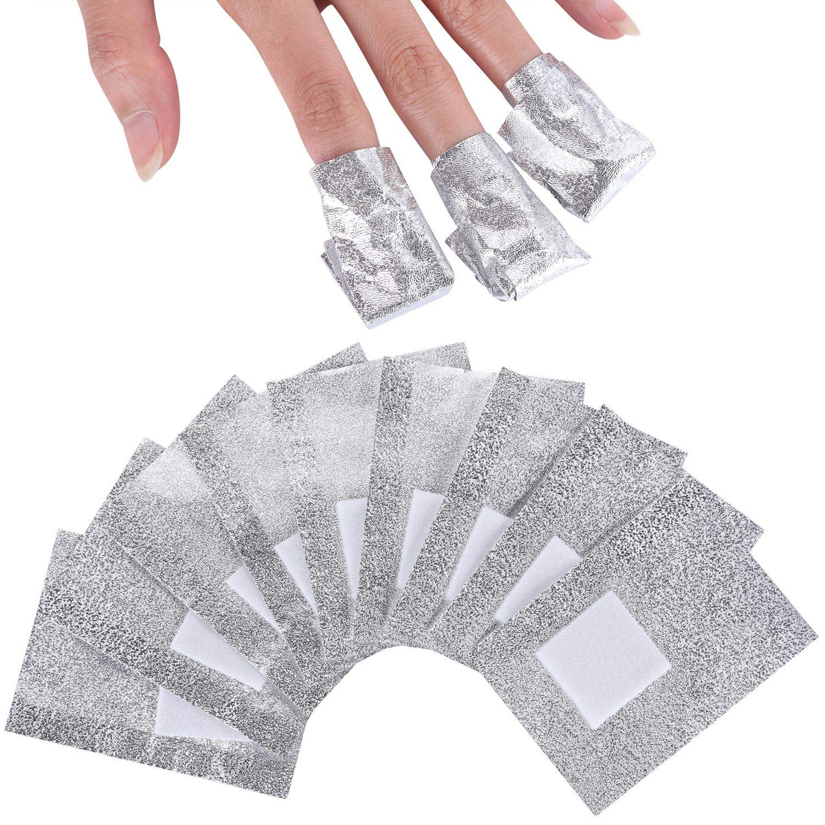 Beauty Max: envolturas de aluminio para uñas listas para retirar gel.