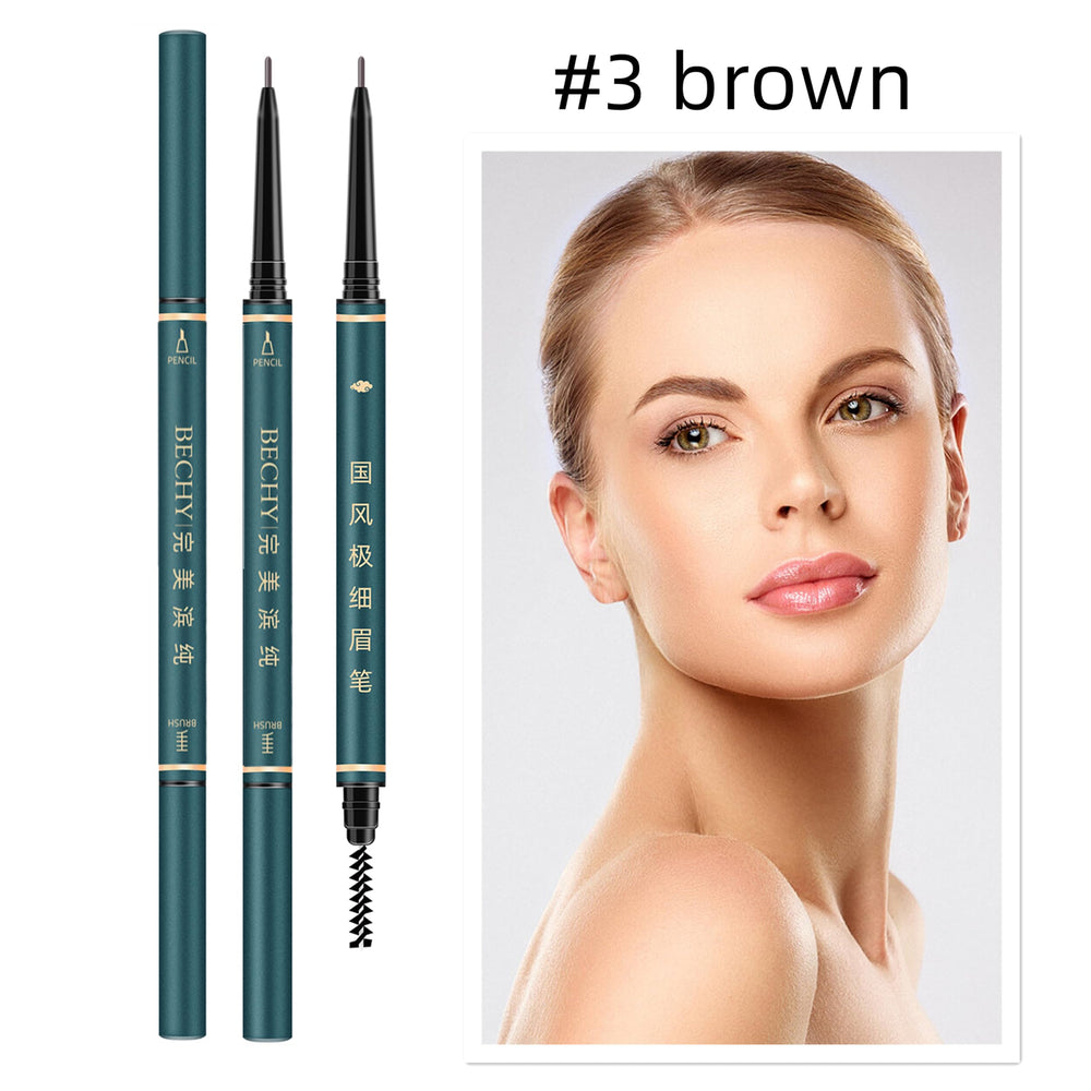 BECHY lápiz cejas automático con cepillo espiral incorporado