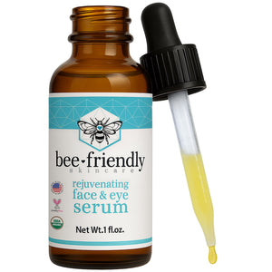 BeeFriendly Sérum Cara y ojos, hidratación profunda para piel radiante
