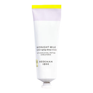 Beekman 1802 crema nocturna en tarro para hidratación profunda.