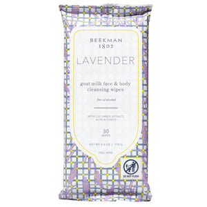 Beekman 1802 toallitas faciales para remover maquillaje y limpiar la piel