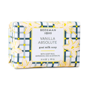Beekman 1802 Jabón leche cabra, barra hidratante para manos y cuerpo.