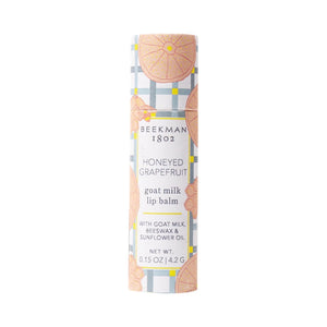 Beekman 1802 bálsamo labial tintado pomelo mielado en envase práctico para hidratar