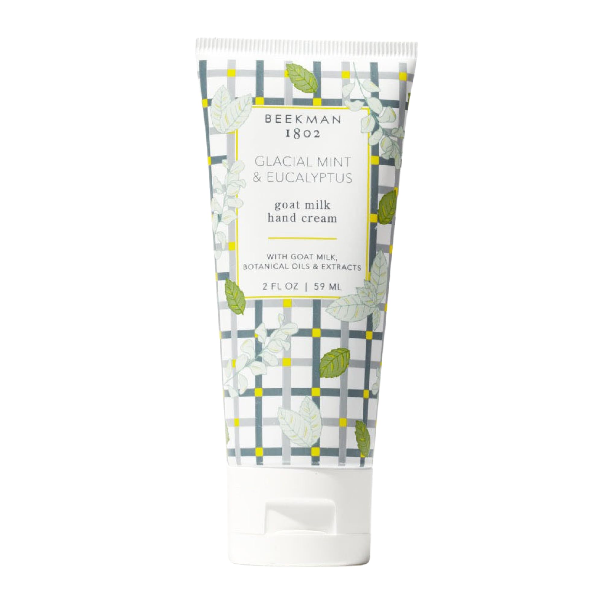 Beekman 1802 crema de manos leche de cabra con menta glacial para hidratación.