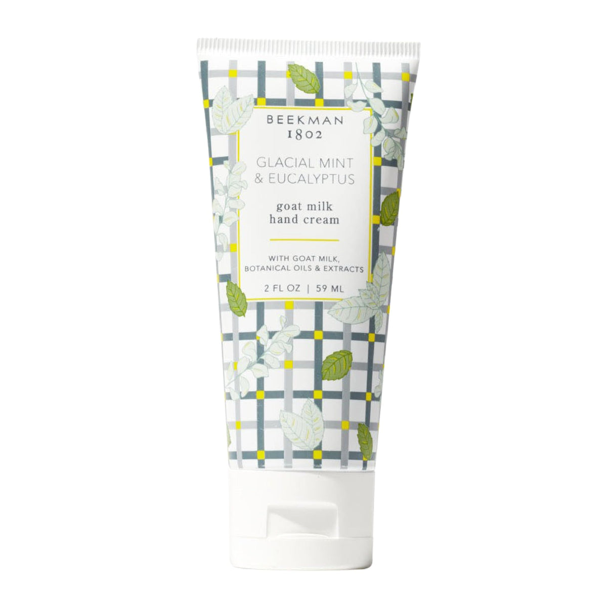 Beekman 1802 crema de manos leche de cabra con menta glacial para hidratación.