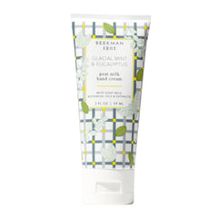 Beekman 1802 crema de manos leche de cabra con menta glacial para hidratación.