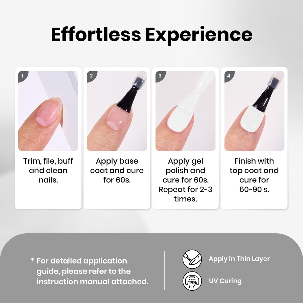 Beetles gel blanco 10ml, opción DIY para uñas en casa.