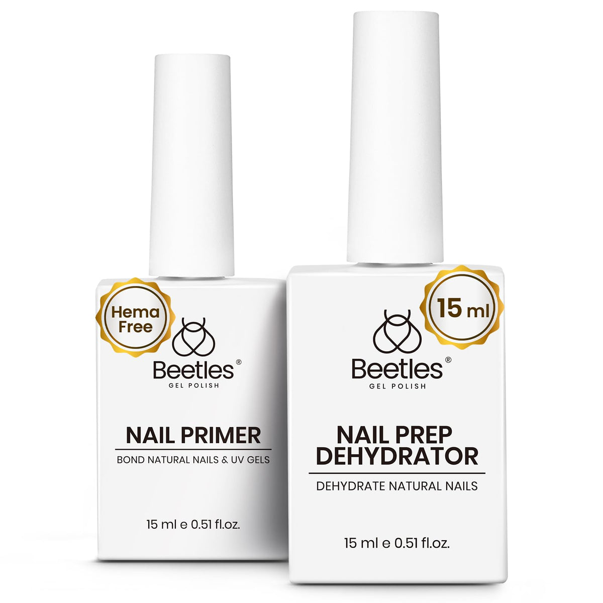 Beetles deshidratador 15 ml, botella para deshidratar uñas y preparar la superficie.