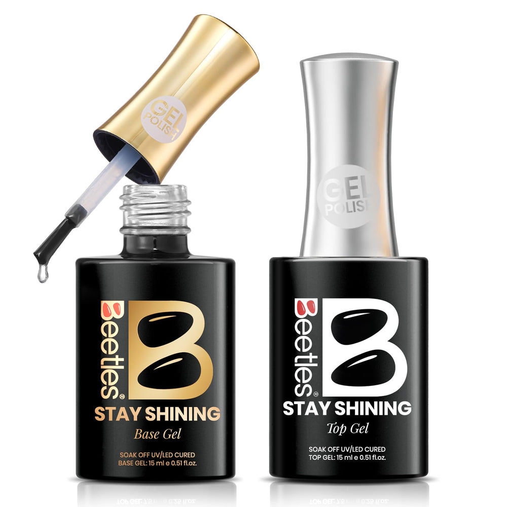 Beetles Esmalte Gel: base y top para un acabado duradero