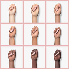 Muestra de color Beetles Pink Gel Polish para ver tono y cobertura.