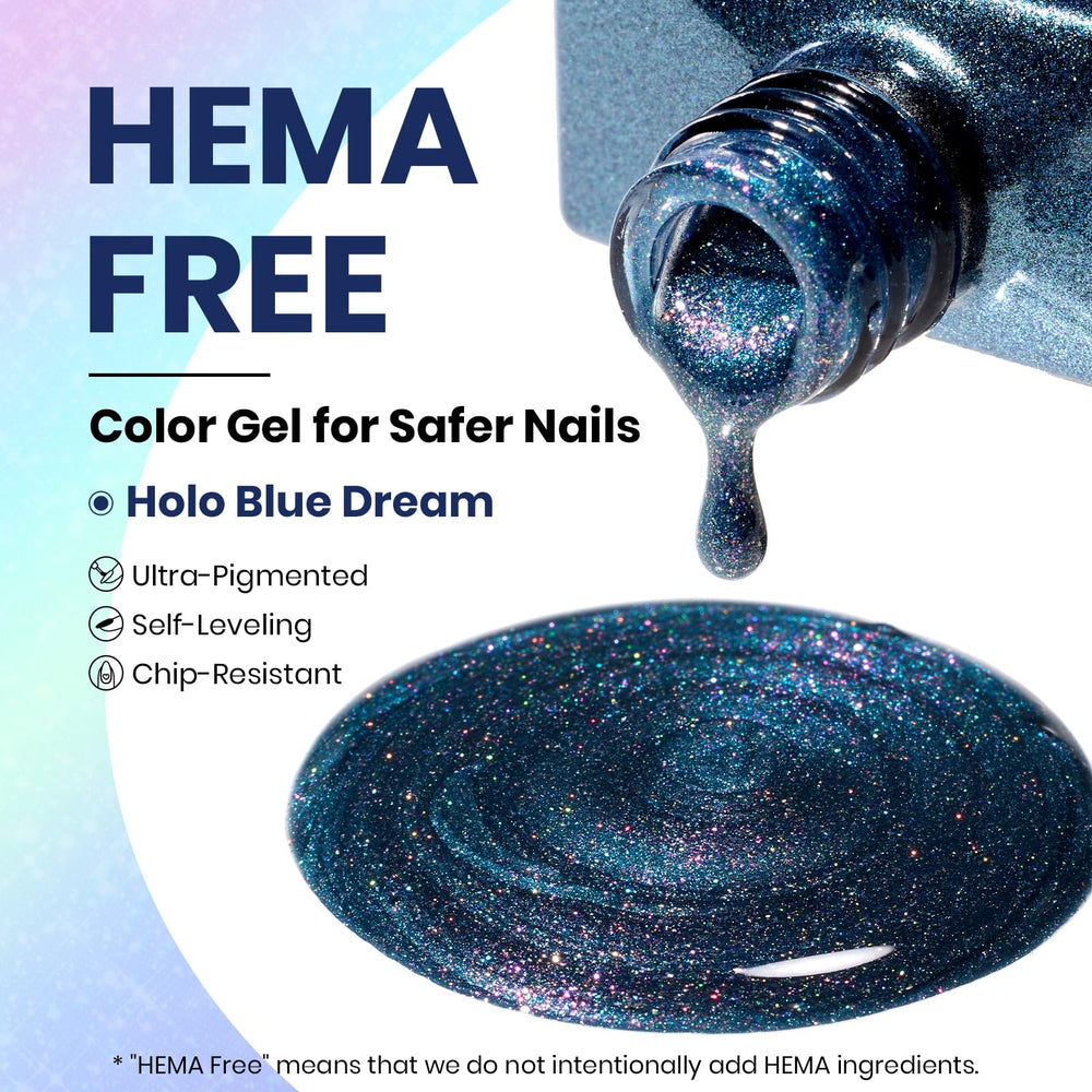 Beetles Esmalte Gel ojo de gato azul: muestra de color para inspiración de manicura