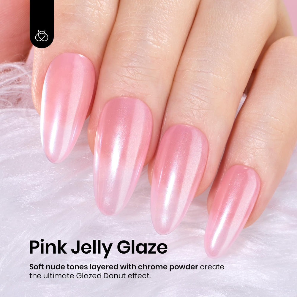 Beetles Esmalte Gel rosa nude, requiere base y capa superior para mejor fijación.