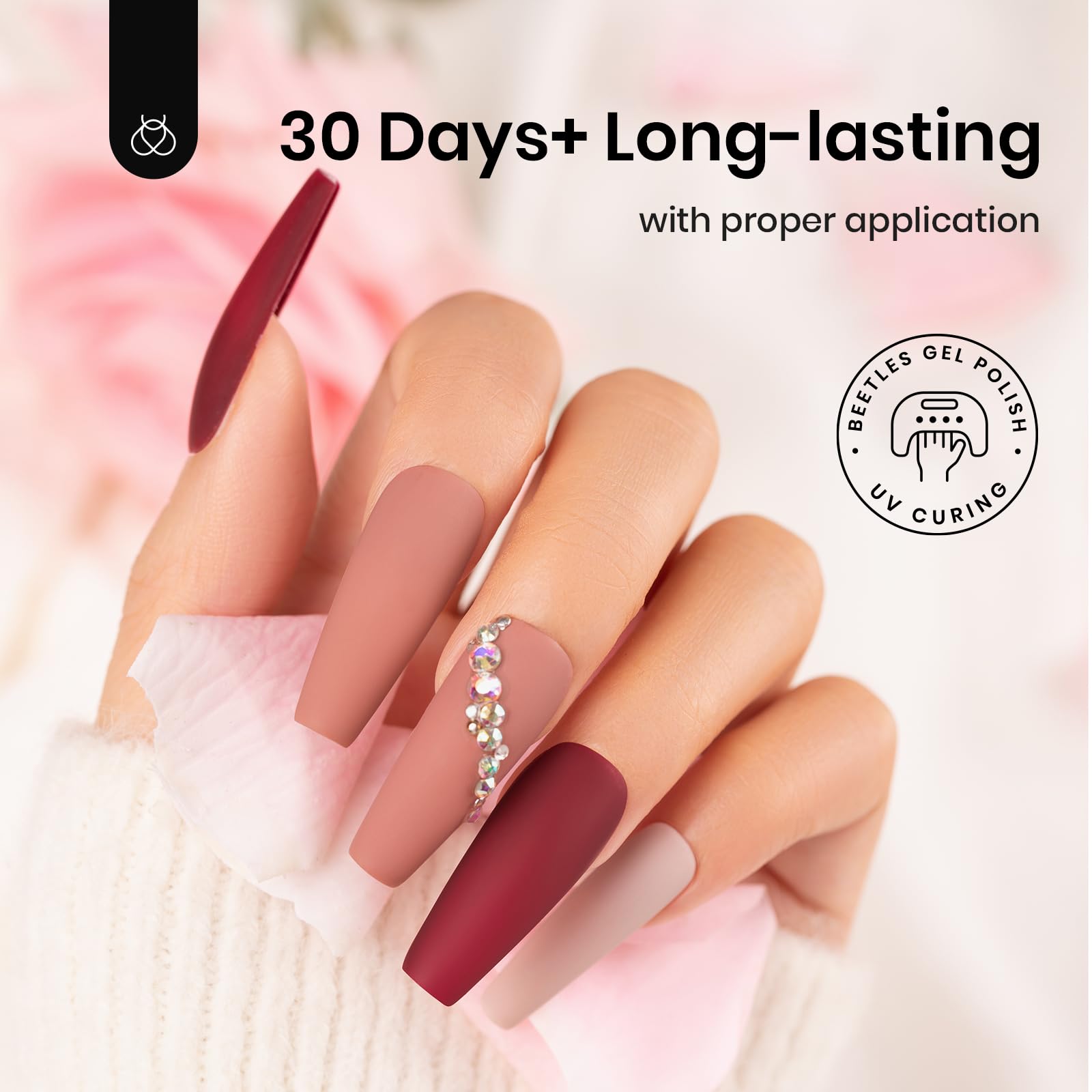 Beetles Gel Polish: uso profesional y doméstico para manicuras rápidas
