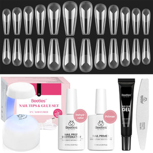 Beetles Gel Nail Kit primer 10ml para adherencia en casa.