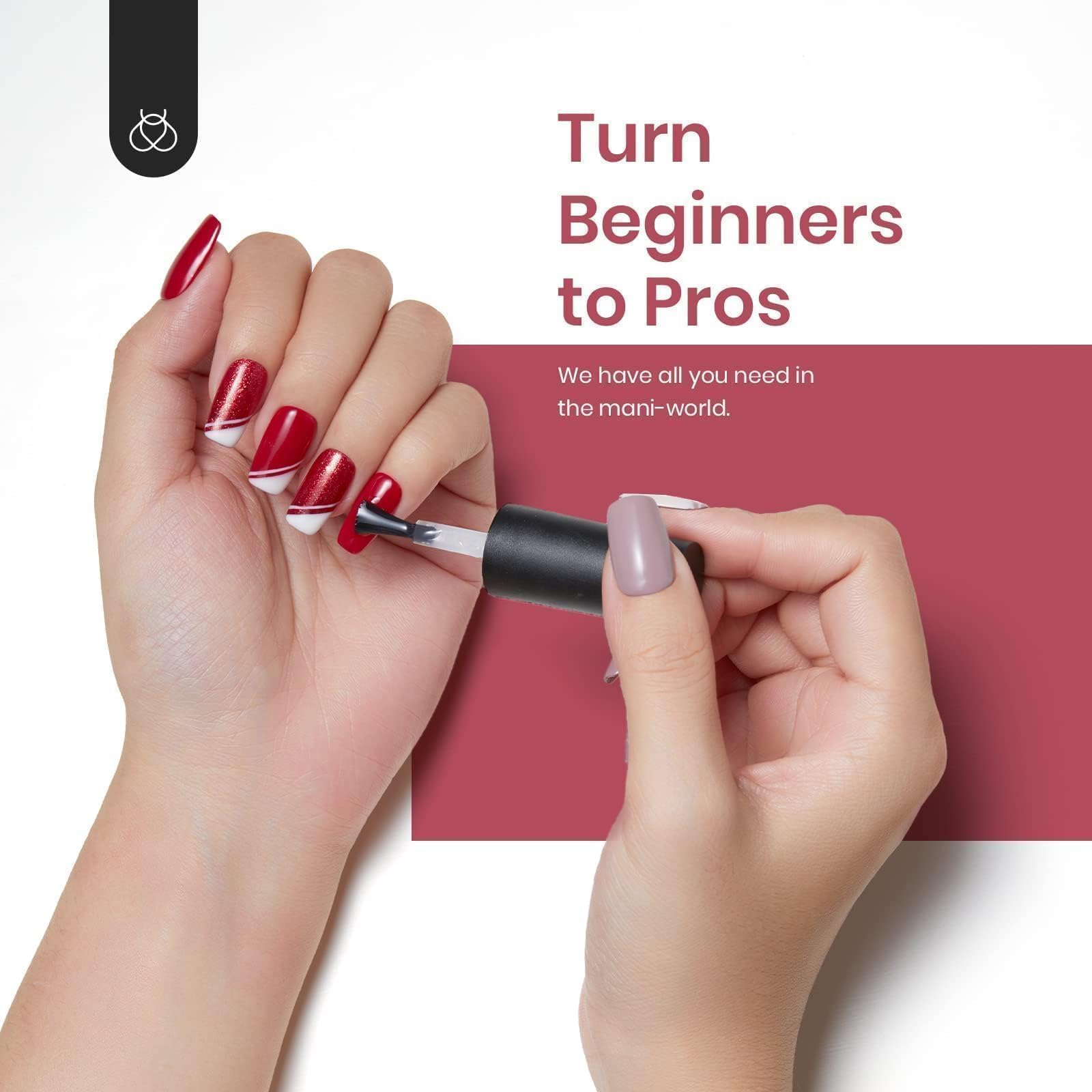 Beetles Gel Nail Tips, extensión duradera hasta 28 días para eventos.