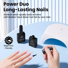 Beetles Gel Polish aplicación fácil con brocha auto-nivelante