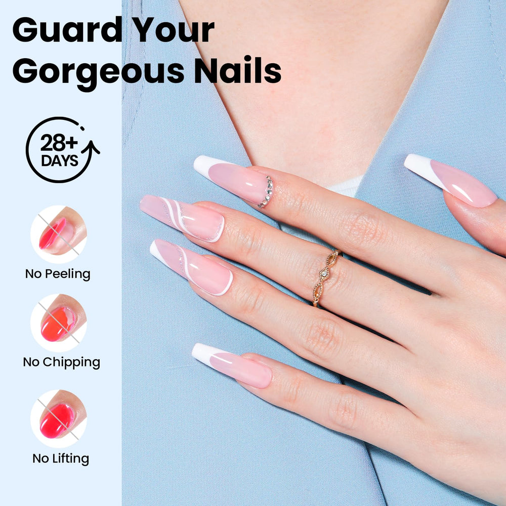 Beetles Gel Polish brillo ultra resistente protege la manicura