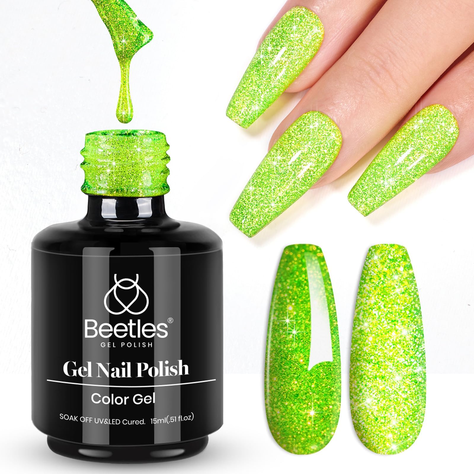 Beetles Gel Polish regalo ideal para Día de San Patricio