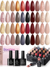 Beetles Gel Polish 20 colores: paleta amplia para propuestas diarias.