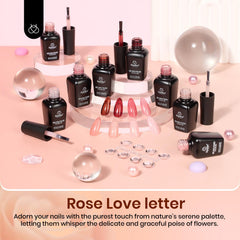 Beetles Gel Polish Transparente para una capa suave