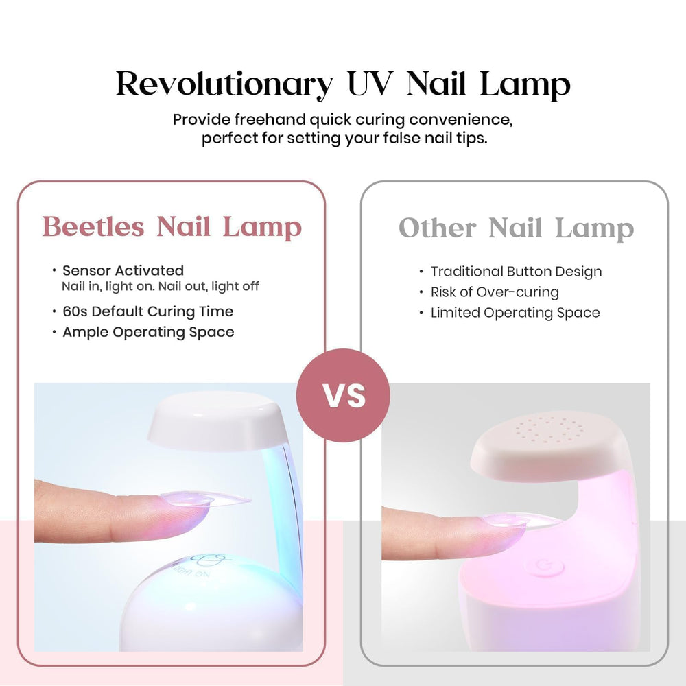 Beetles lámpara UV 60s con USB para curado rápido