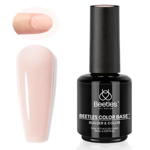 Beetles Base de Caucho Gel, bote 15 ml, base suave para una superficie lisa.