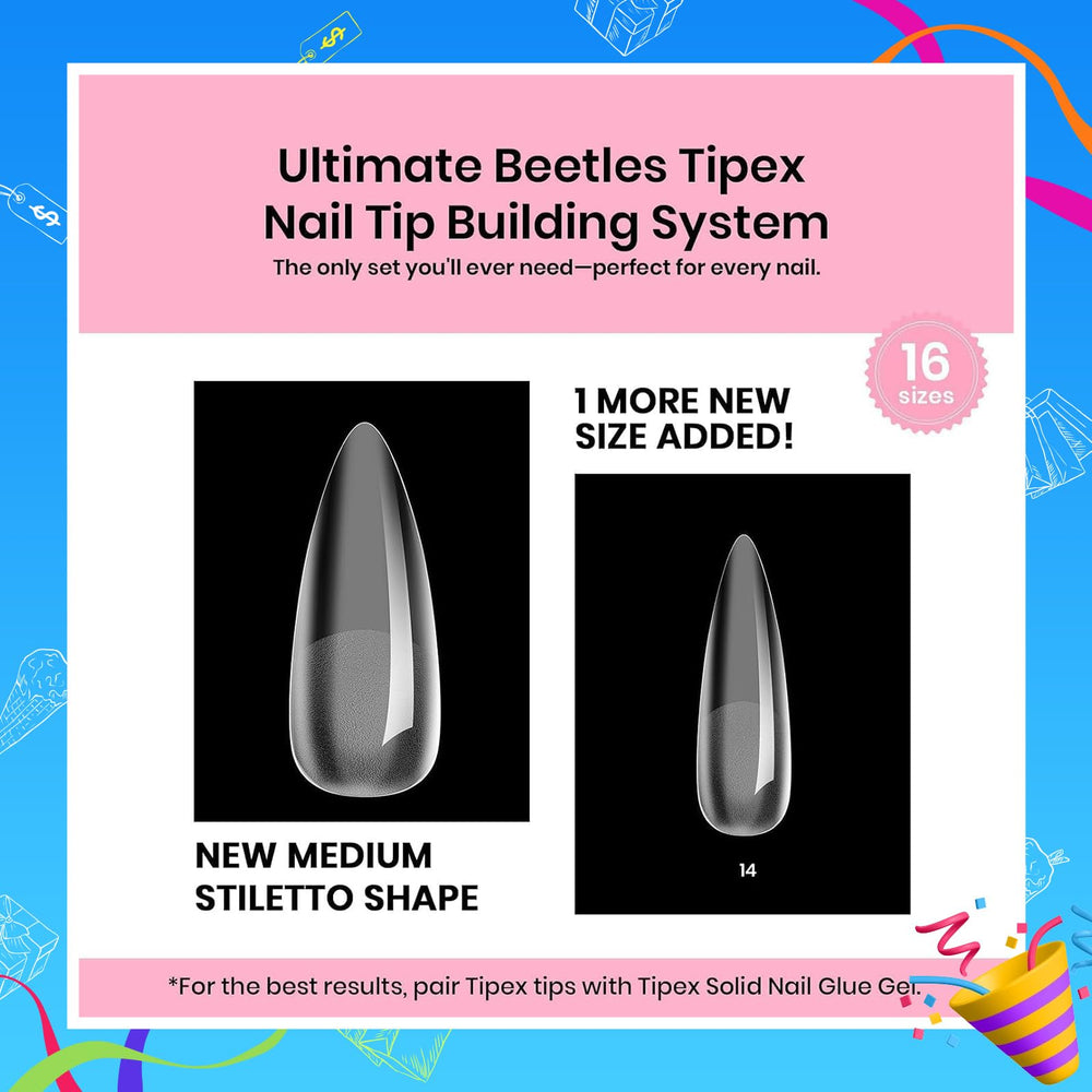 Beetles Tipex kit extensión de uñas para profesional.