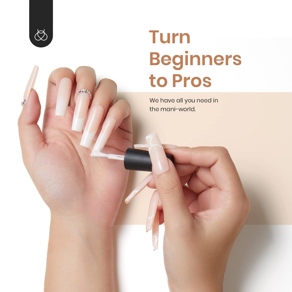 Beetles Gel Polish Gelly Tips: aplicación fácil para principiantes y profesionales.