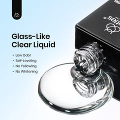 Beetles Gel Top Coat 15ml, brillo suave y duradero