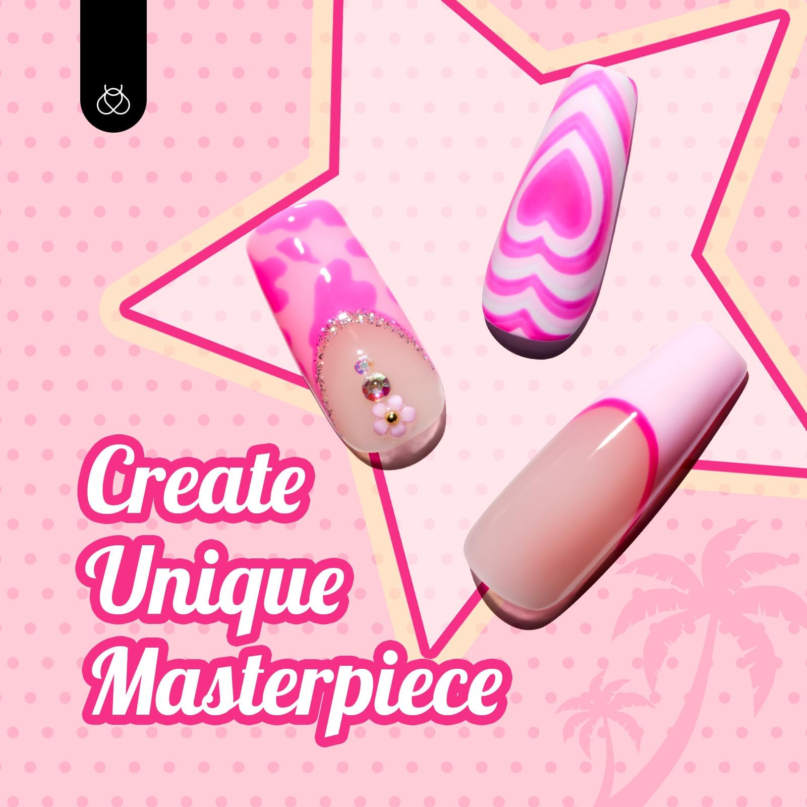 Beetles Gel Polish: top con glitter para brillo intenso