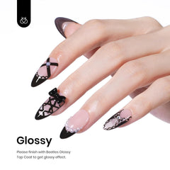 Beetles Top Coat: sin residuo y brillo intenso