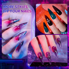 Beetles Vivid Noel Jelly Gel en verde, tono festivo ideal para uñas