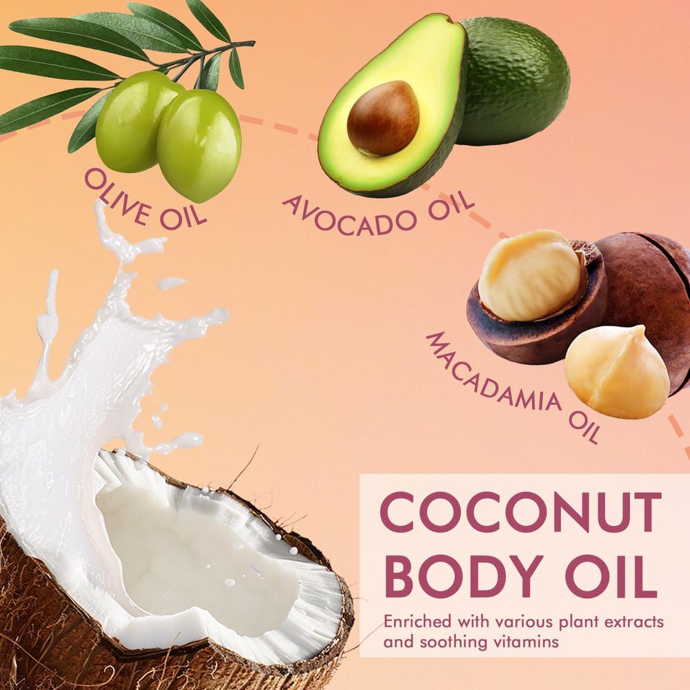 Aroma a coco con notas florales para sensación isleña.